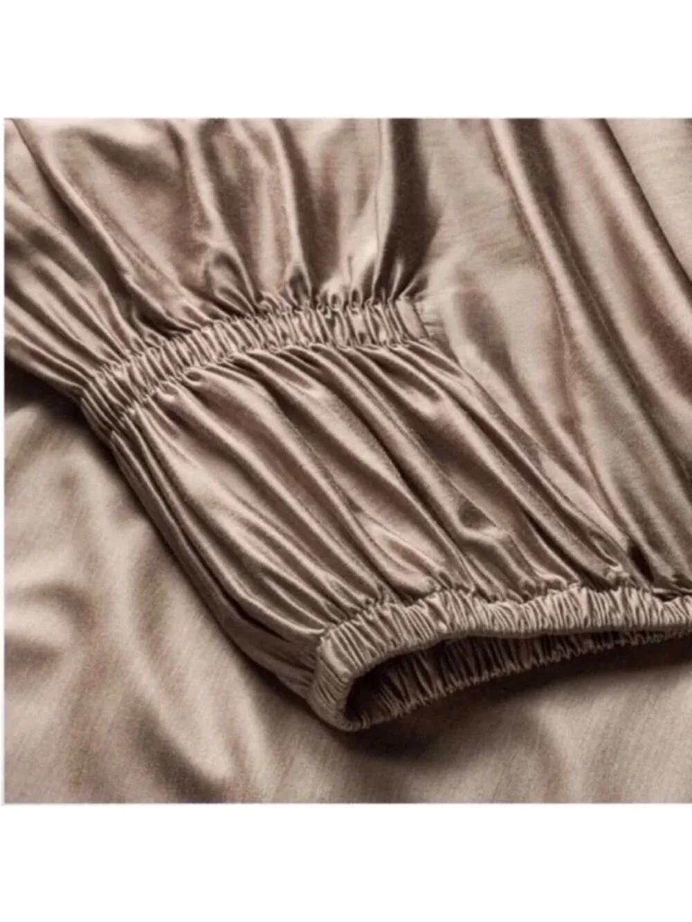 NWT California King 400 Thread Count Rayon from Bamboo Sheet Set Fig - Casaluna